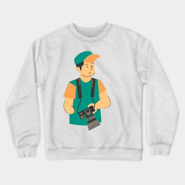 Photography Crewneck Sweatshirt by Nahlaborne